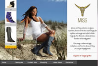 Designed by Miss web site home page